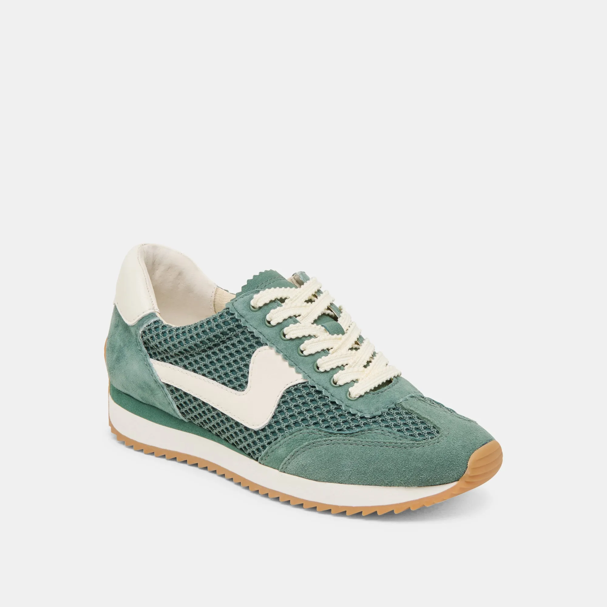 B.NTCD MESH SNEAKERS DK GREEN WOVEN MESH sold by Dolce Vita product image thumbnail 2
