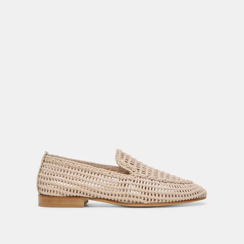ARMOND FLATS BONE WOVEN LEATHER sold by Dolce Vita