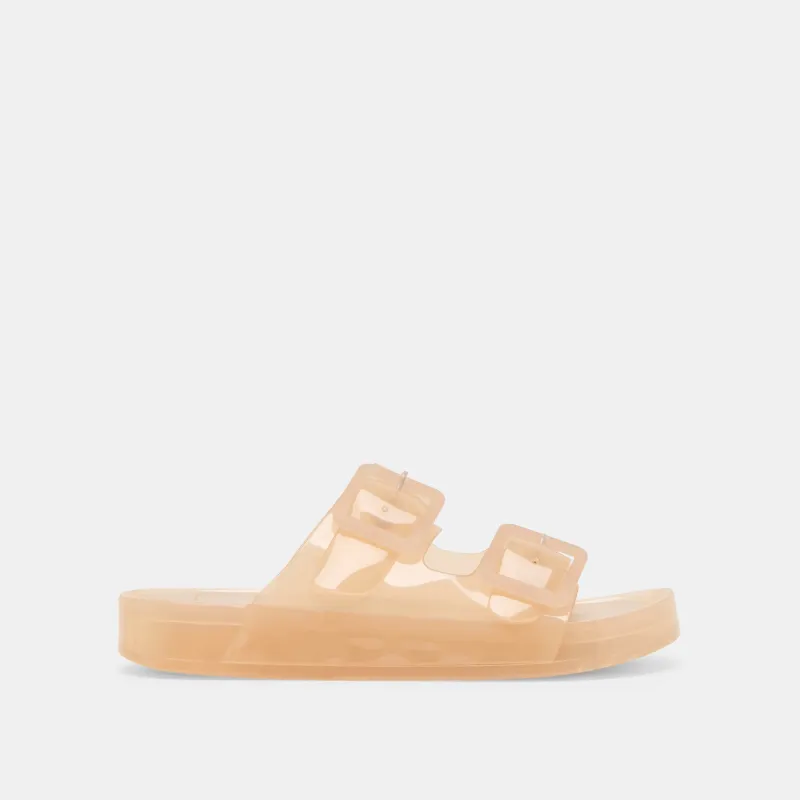 JULIO SANDALS PRALINE VINYL sold by Dolce Vita