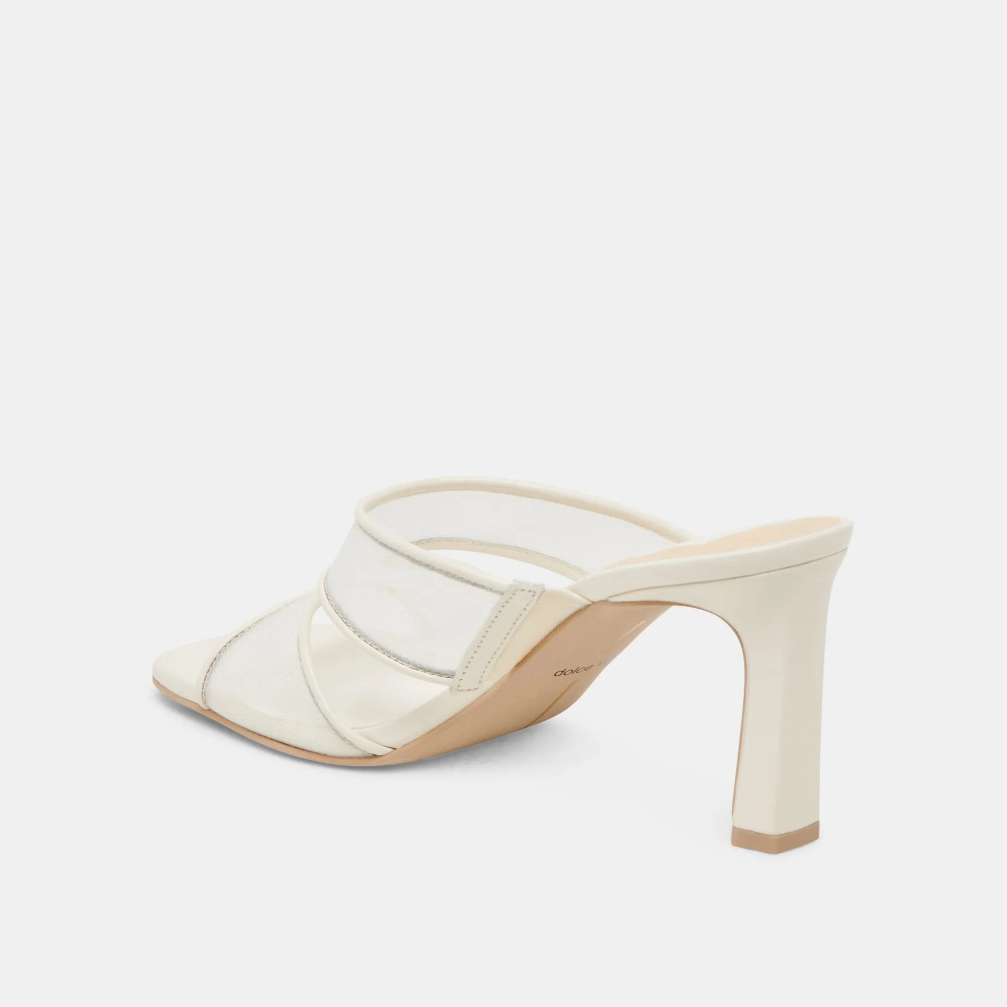 GITEL WIDE HEELS OFF WHITE MESH sold by Dolce Vita product image thumbnail 5