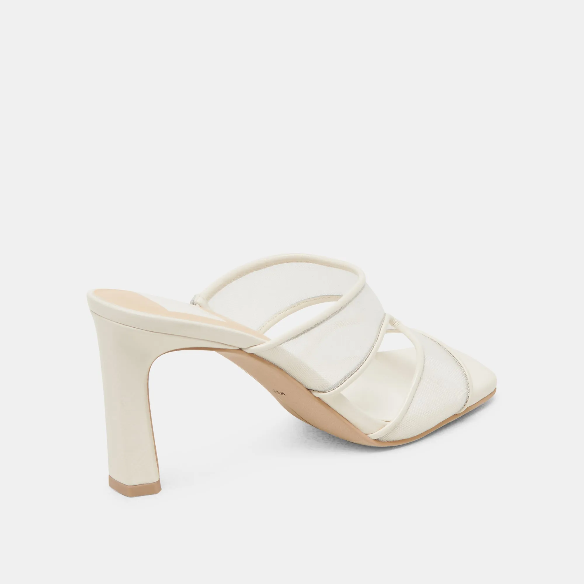GITEL WIDE HEELS OFF WHITE MESH sold by Dolce Vita product image thumbnail 3