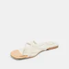 LAGUNA SANDALS OFF WHITE LEATHER sold by Dolce Vita