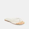 LAGUNA SANDALS OFF WHITE LEATHER sold by Dolce Vita