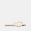 LAGUNA SANDALS OFF WHITE LEATHER sold by Dolce Vita