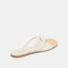LAGUNA SANDALS OFF WHITE LEATHER sold by Dolce Vita