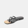LAGUNA SANDALS BLACK LEATHER sold by Dolce Vita
