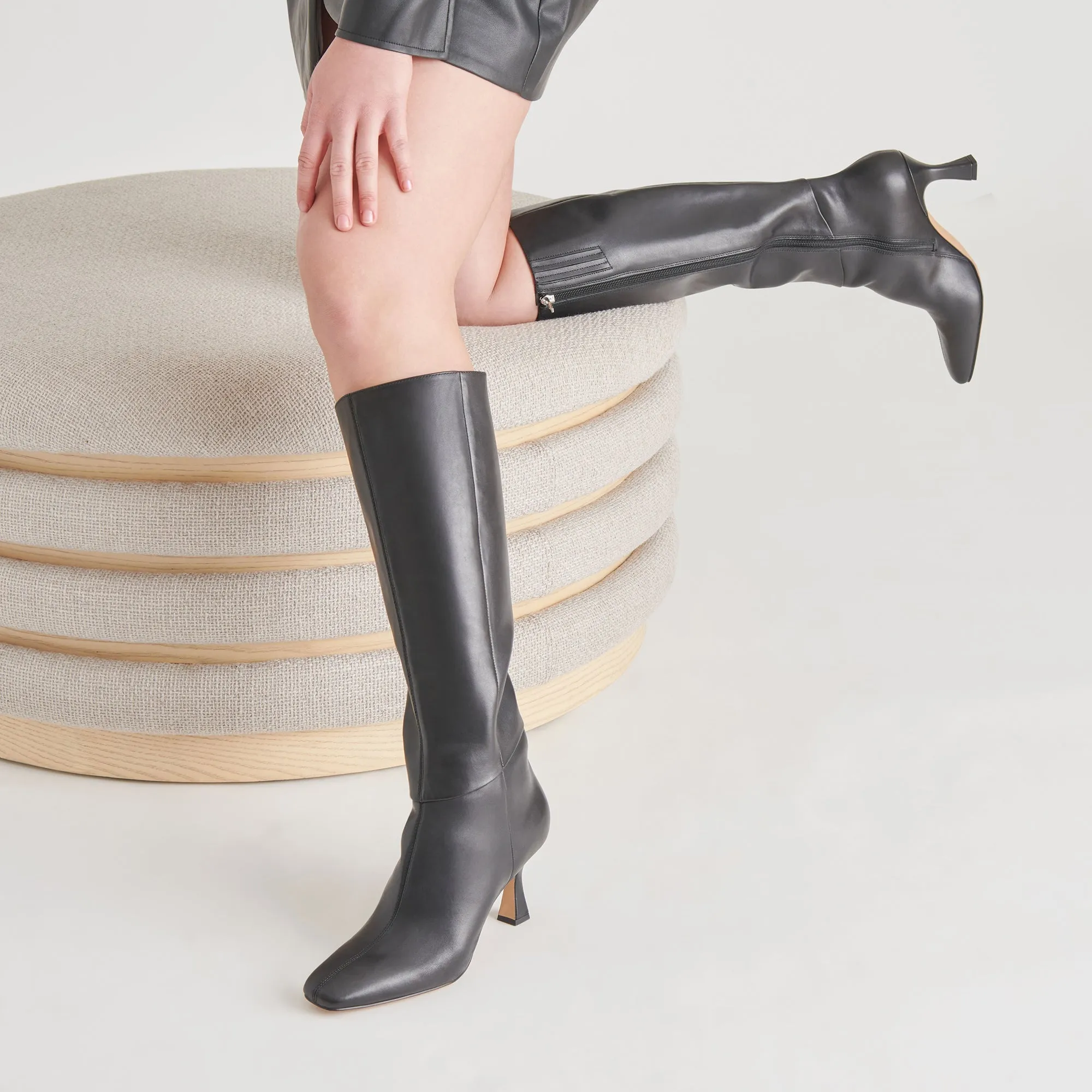 GYRA BOOTS BLACK LEATHER - re:vita sold by Dolce Vita product image thumbnail 4