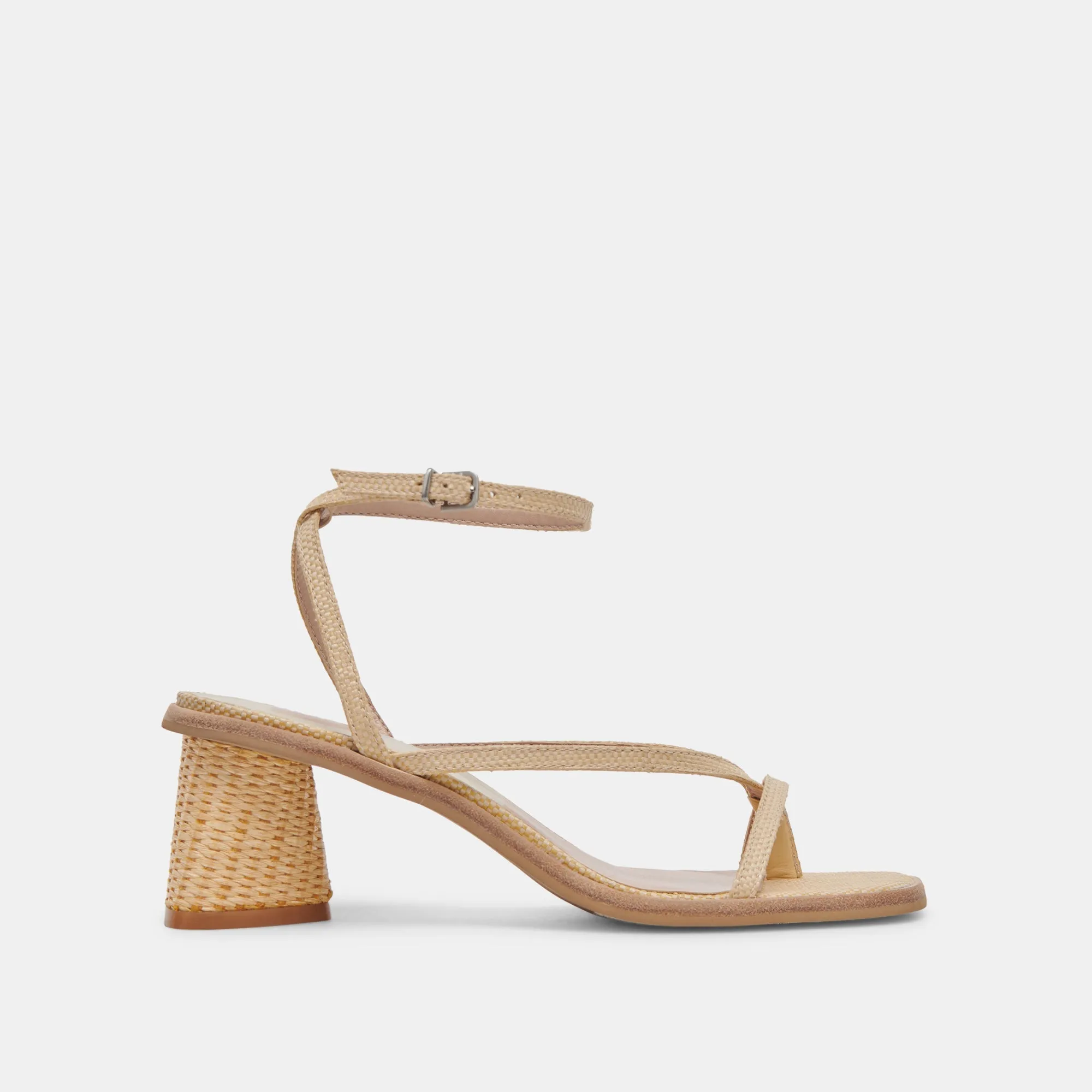 BANITA WIDE SANDALS LT NATURAL RAFFIA - re:vita sold by Dolce Vita