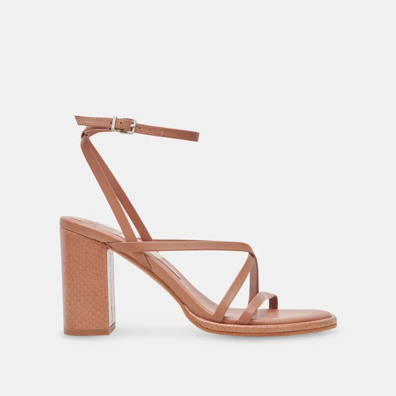 BARLY HEELS CIDER LEATHER - re:vita sold by Dolce Vita