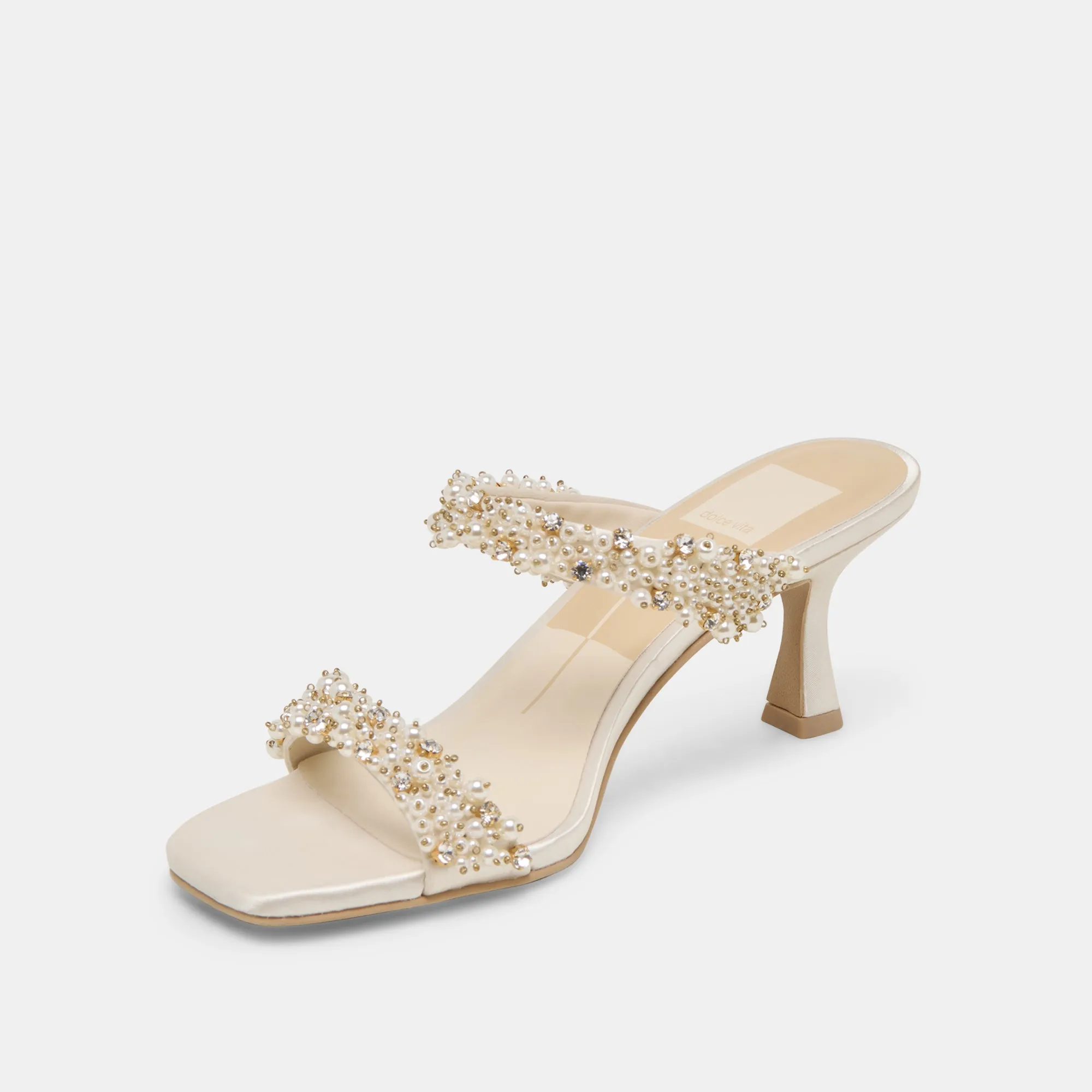 GENORA RHINESTONE HEELS IVORY RHINESTONE sold by Dolce Vita product image thumbnail 4