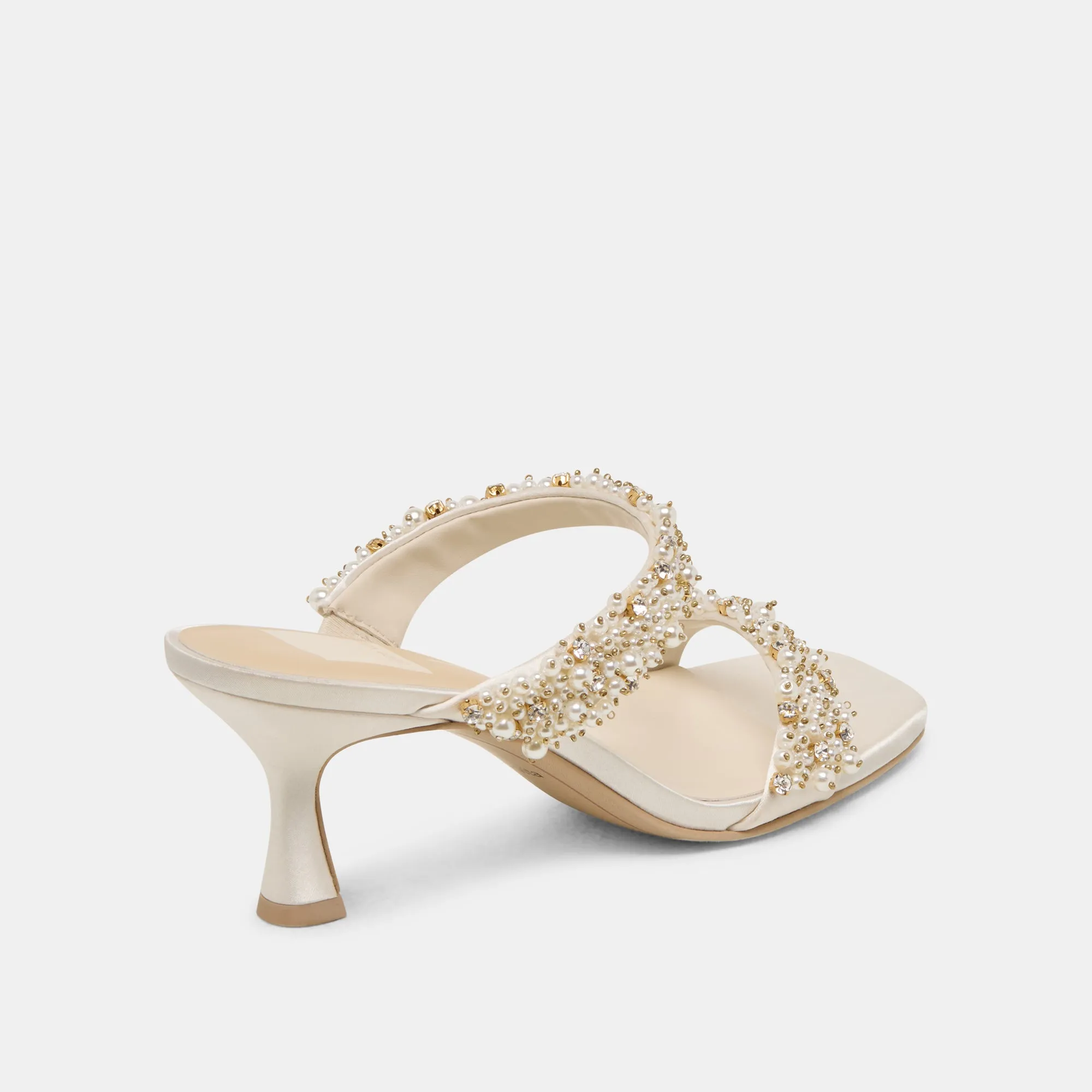 GENORA RHINESTONE HEELS IVORY RHINESTONE sold by Dolce Vita product image thumbnail 3