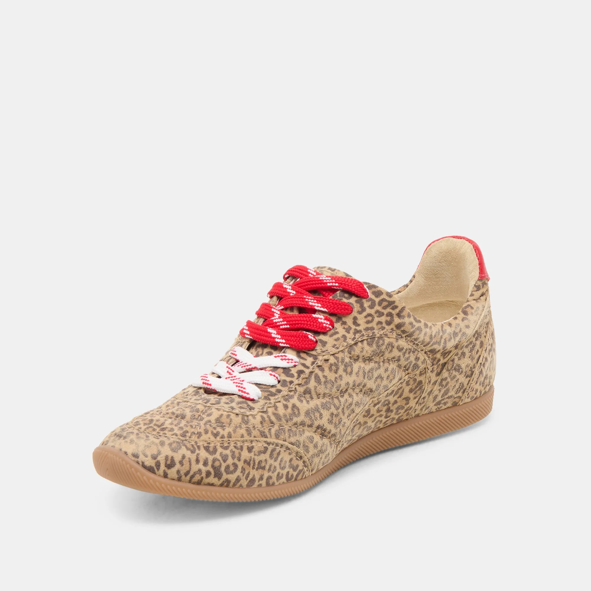 LAINI SNEAKERS TAN LEOPARD PRINTED SUEDE sold by Dolce Vita product image thumbnail 4