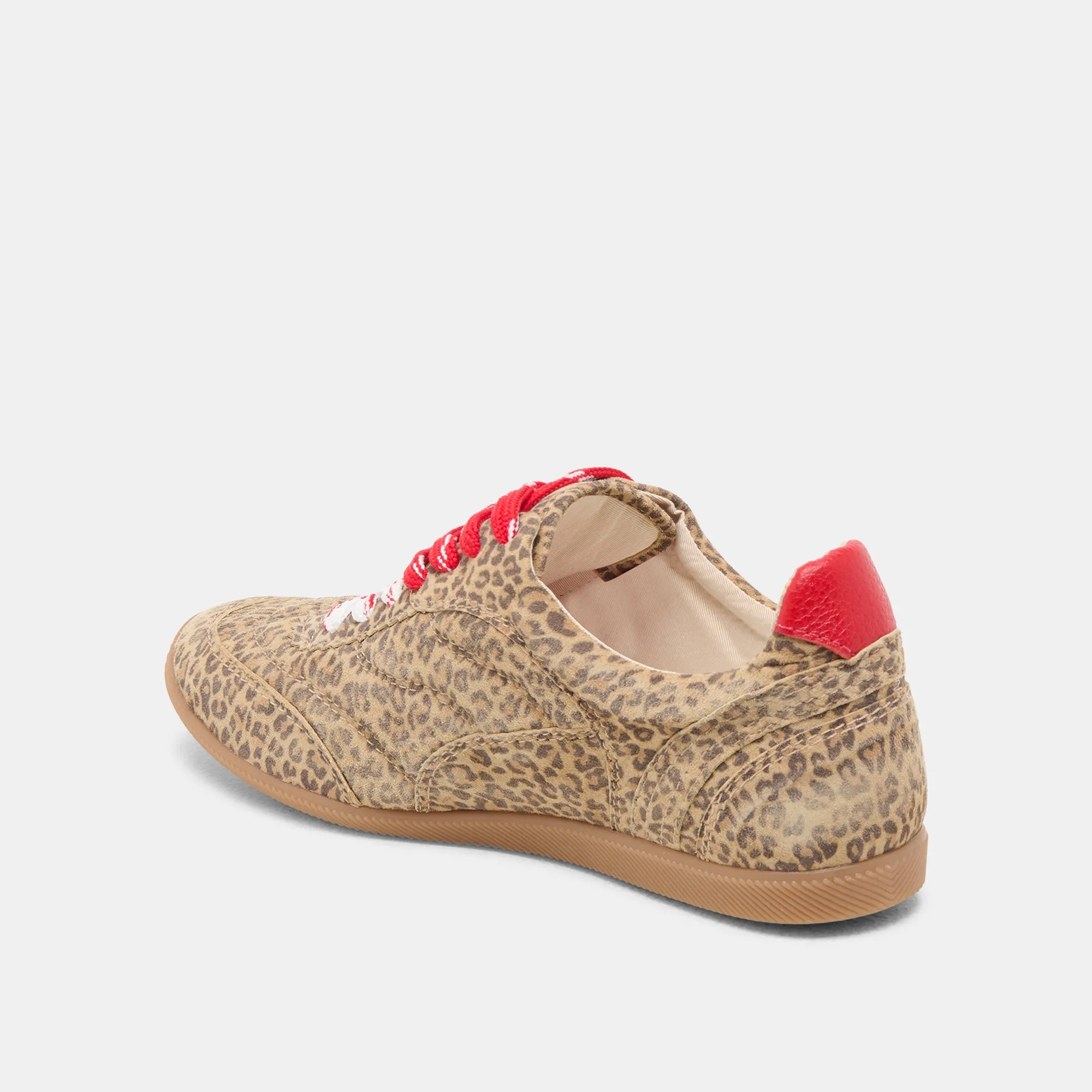LAINI SNEAKERS TAN LEOPARD PRINTED SUEDE sold by Dolce Vita product image thumbnail 5