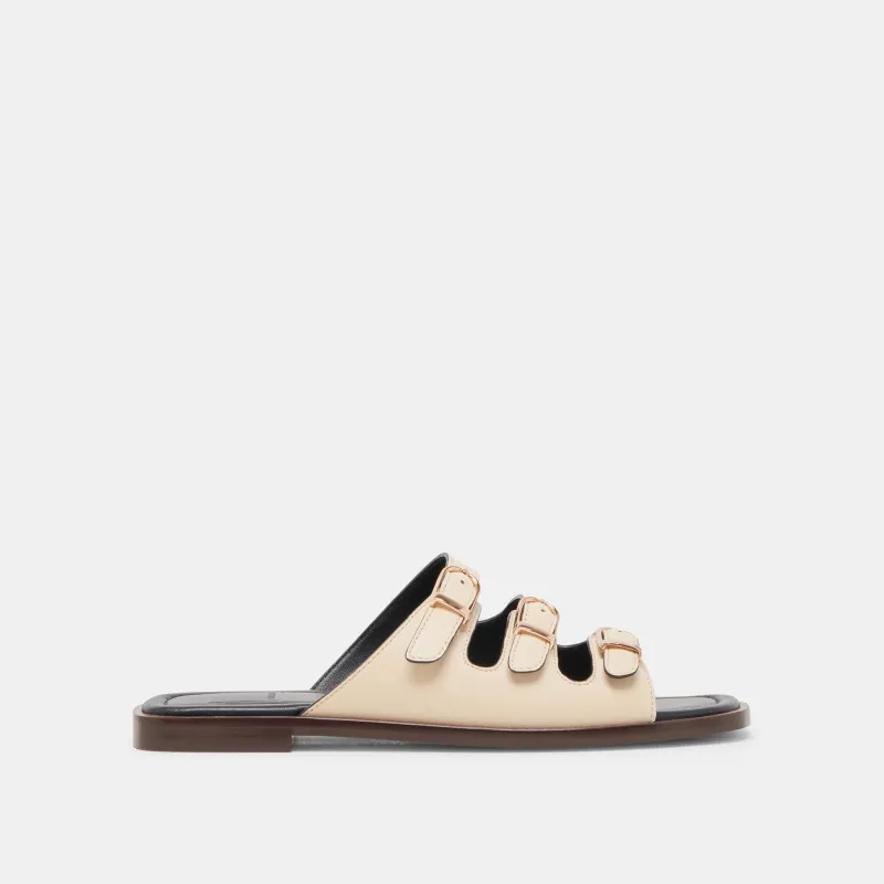 FIN SANDALS BONE LEATHER sold by Dolce Vita