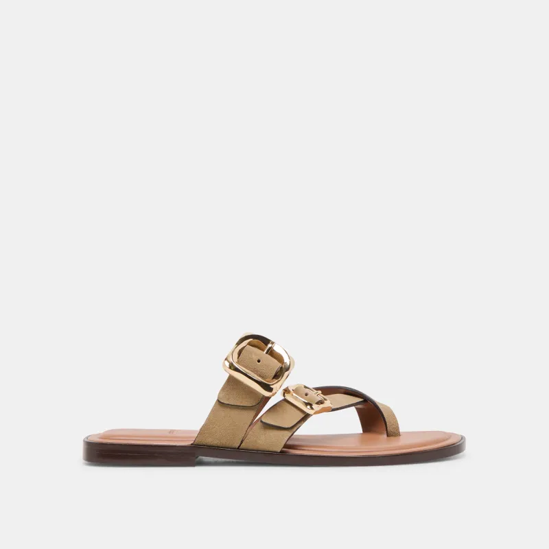 SHORE SANDALS TAUPE SUEDE sold by Dolce Vita
