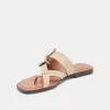 SHORE SANDALS IVORY LEATHER sold by Dolce Vita