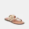 SHORE SANDALS IVORY LEATHER sold by Dolce Vita