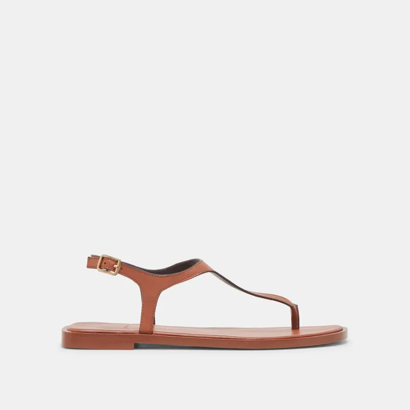 RAYE SANDALS TAN LEATHER sold by Dolce Vita