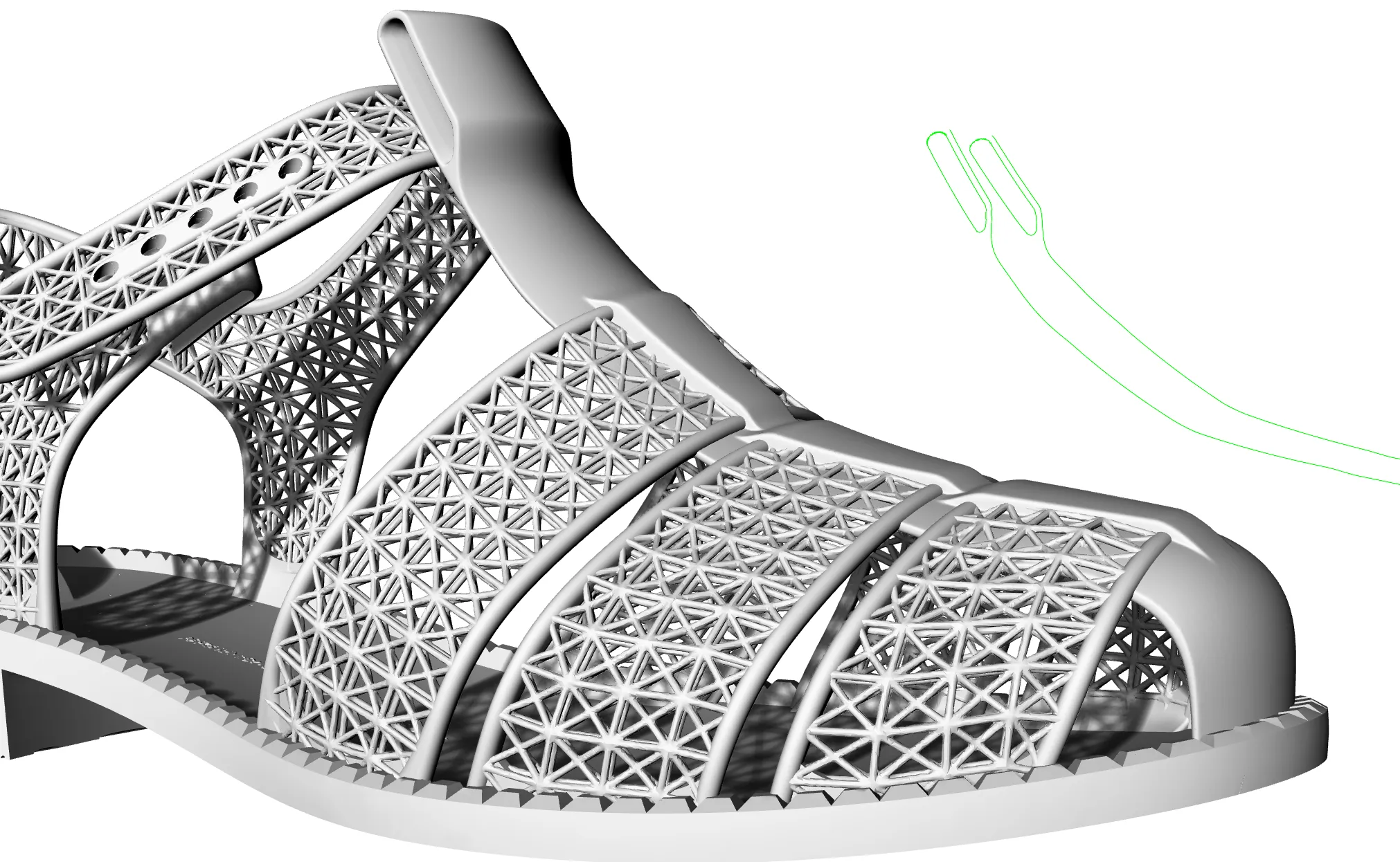 HOLIS 3D SANDALS SUNLIGHT sold by Dolce Vita