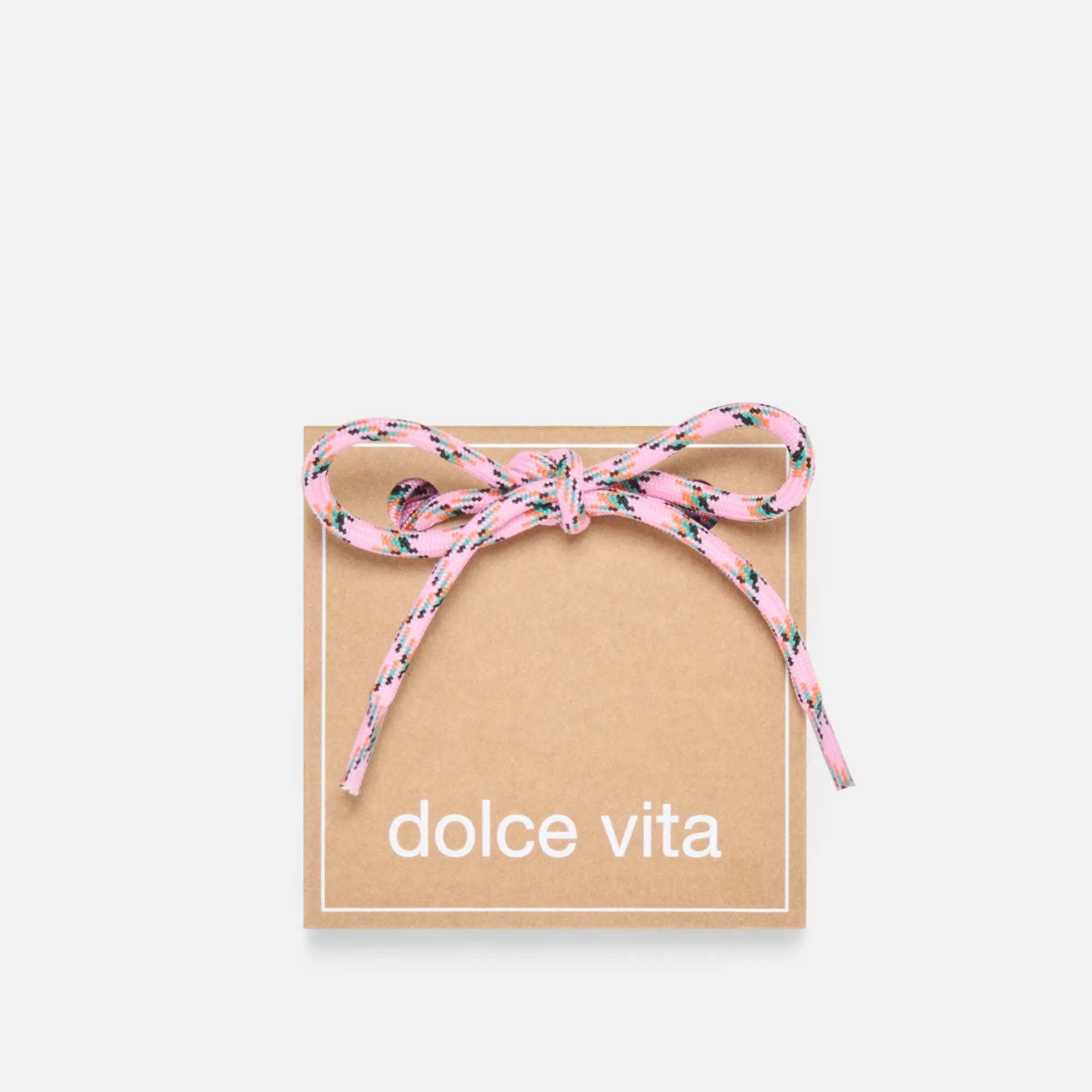 CROSS CORD LACE PINK MULTI sold by Dolce Vita