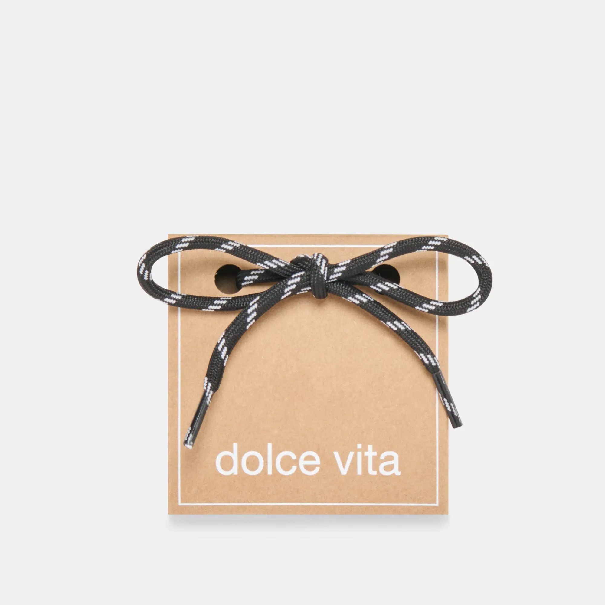 TICK MARK CORD LACE BLACK MULTI sold by Dolce Vita