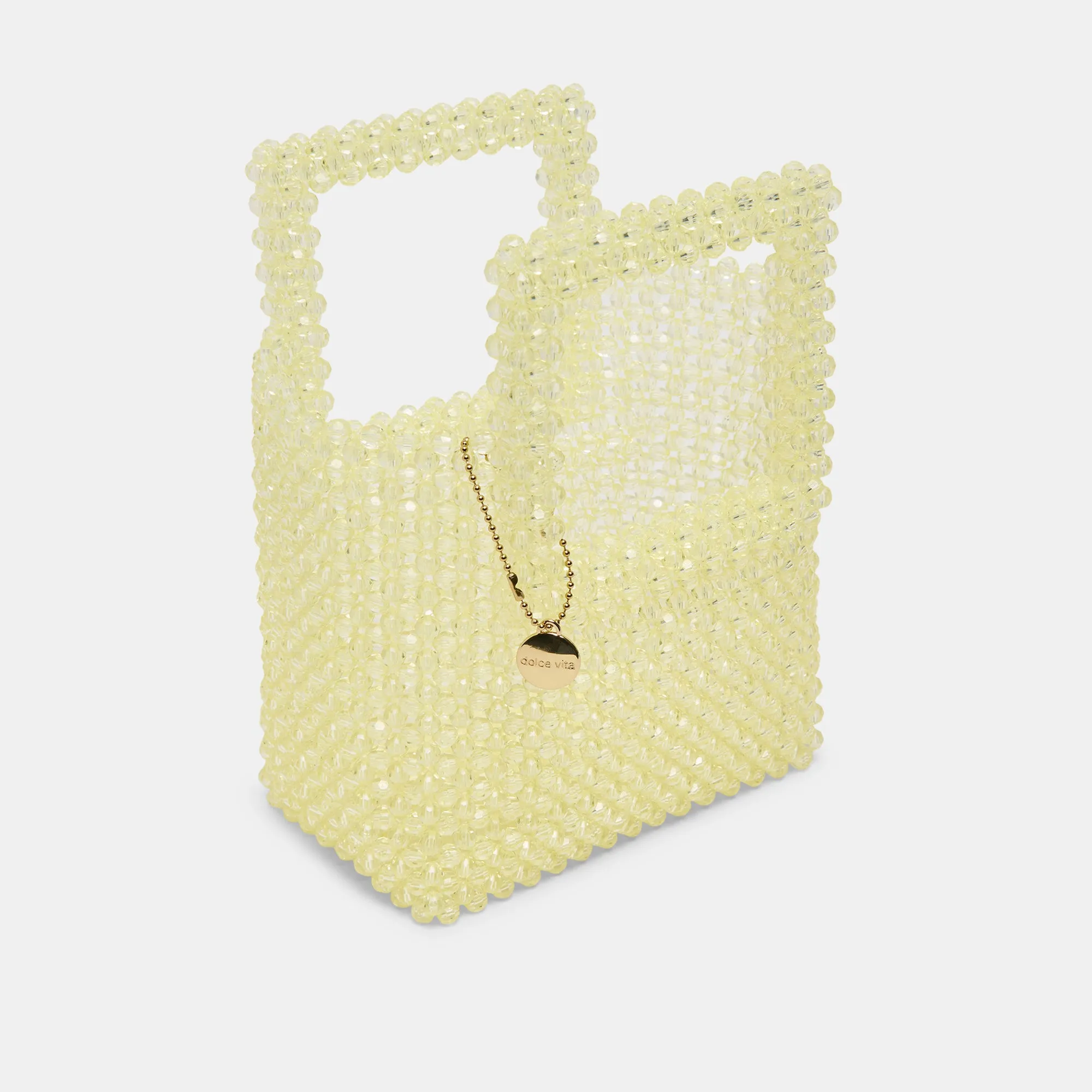 MAREL HANDBAG LIME BEADED sold by Dolce Vita product image thumbnail 2