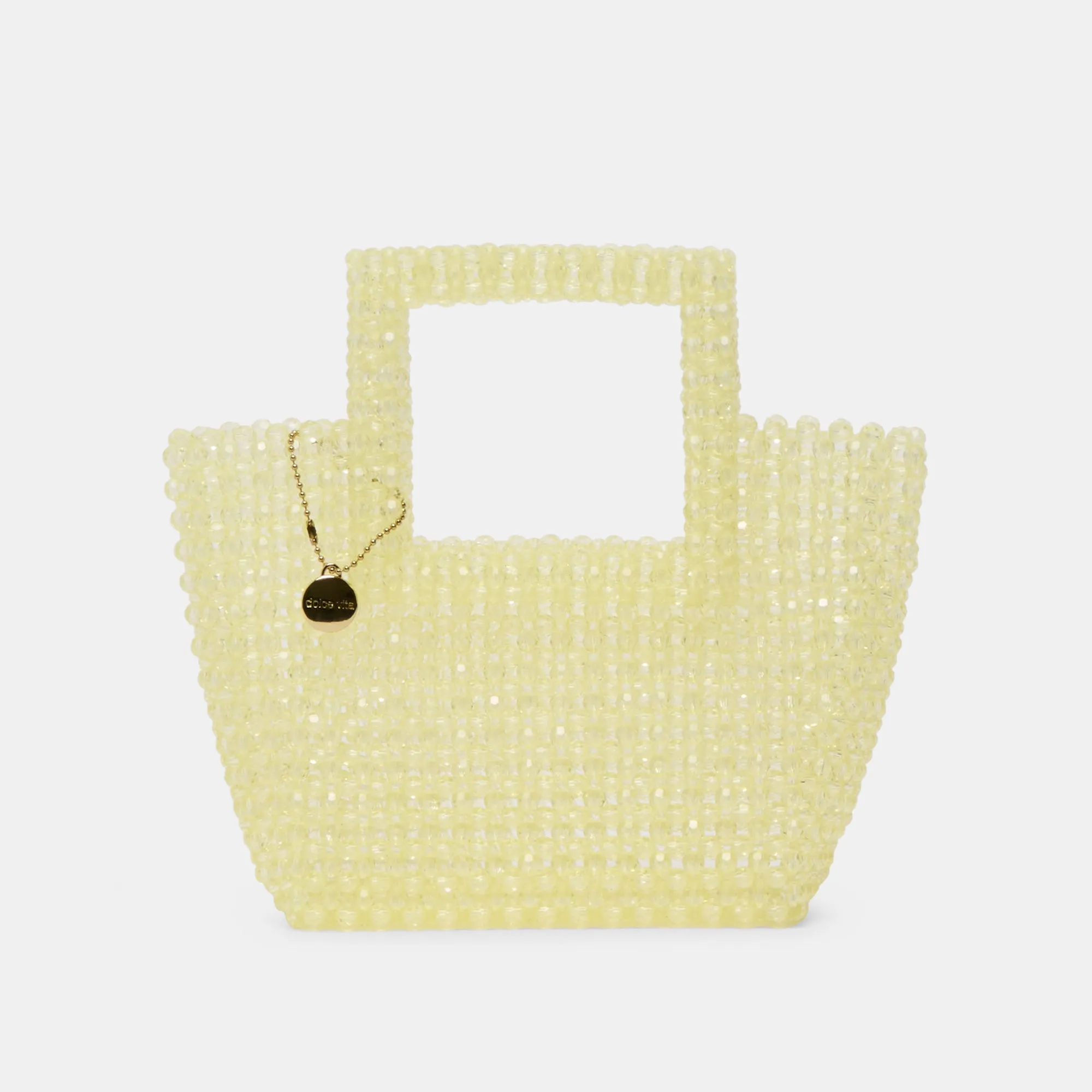 MAREL HANDBAG LIME BEADED sold by Dolce Vita