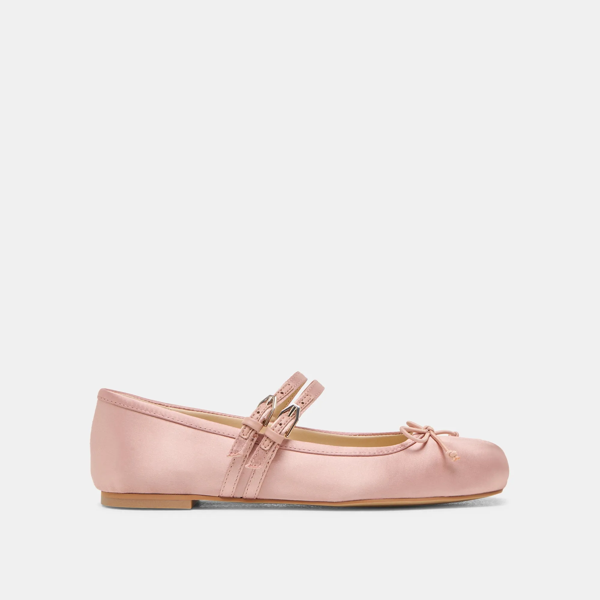 GIBSEN BALLET FLATS BLUSH SATIN sold by Dolce Vita