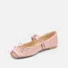 GIBSEN BALLET FLATS BLUSH SATIN sold by Dolce Vita