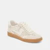 NOTICE SNEAKERS IVORY PERFORATED NUBUCK sold by Dolce Vita