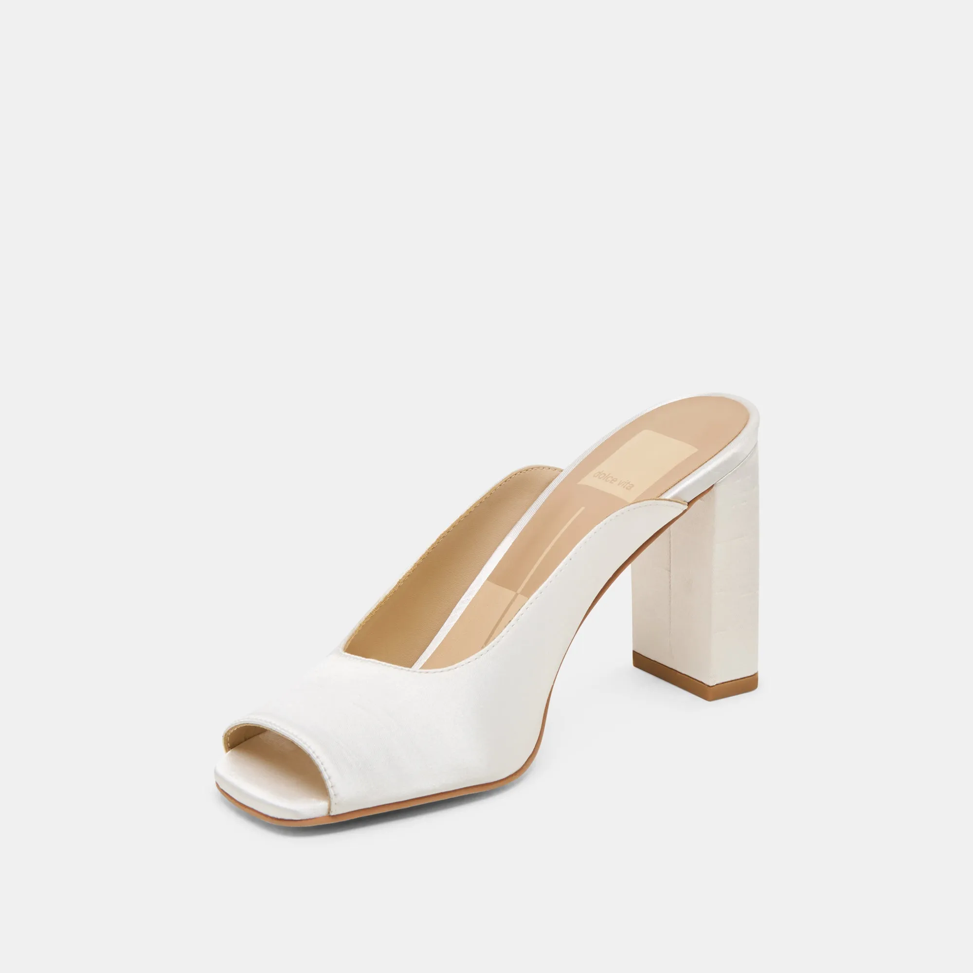 SABELA HEELS OFF WHITE SATIN sold by Dolce Vita product image thumbnail 4
