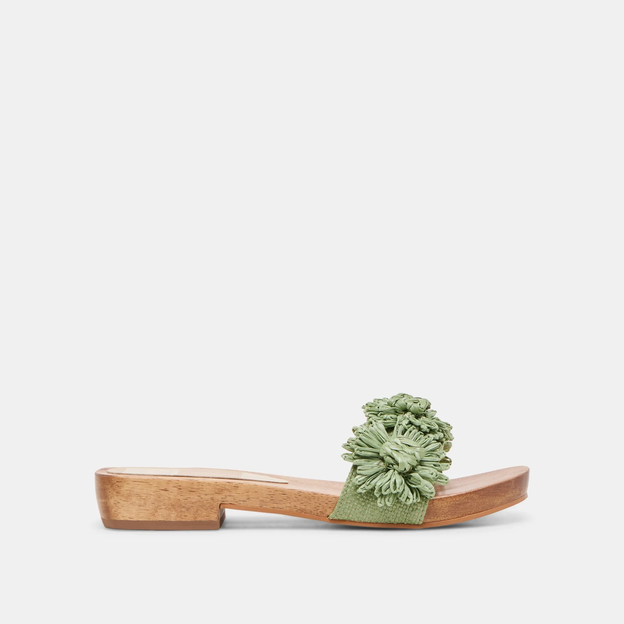 ARIENA SANDALS JADE FLORAL RAFFIA sold by Dolce Vita