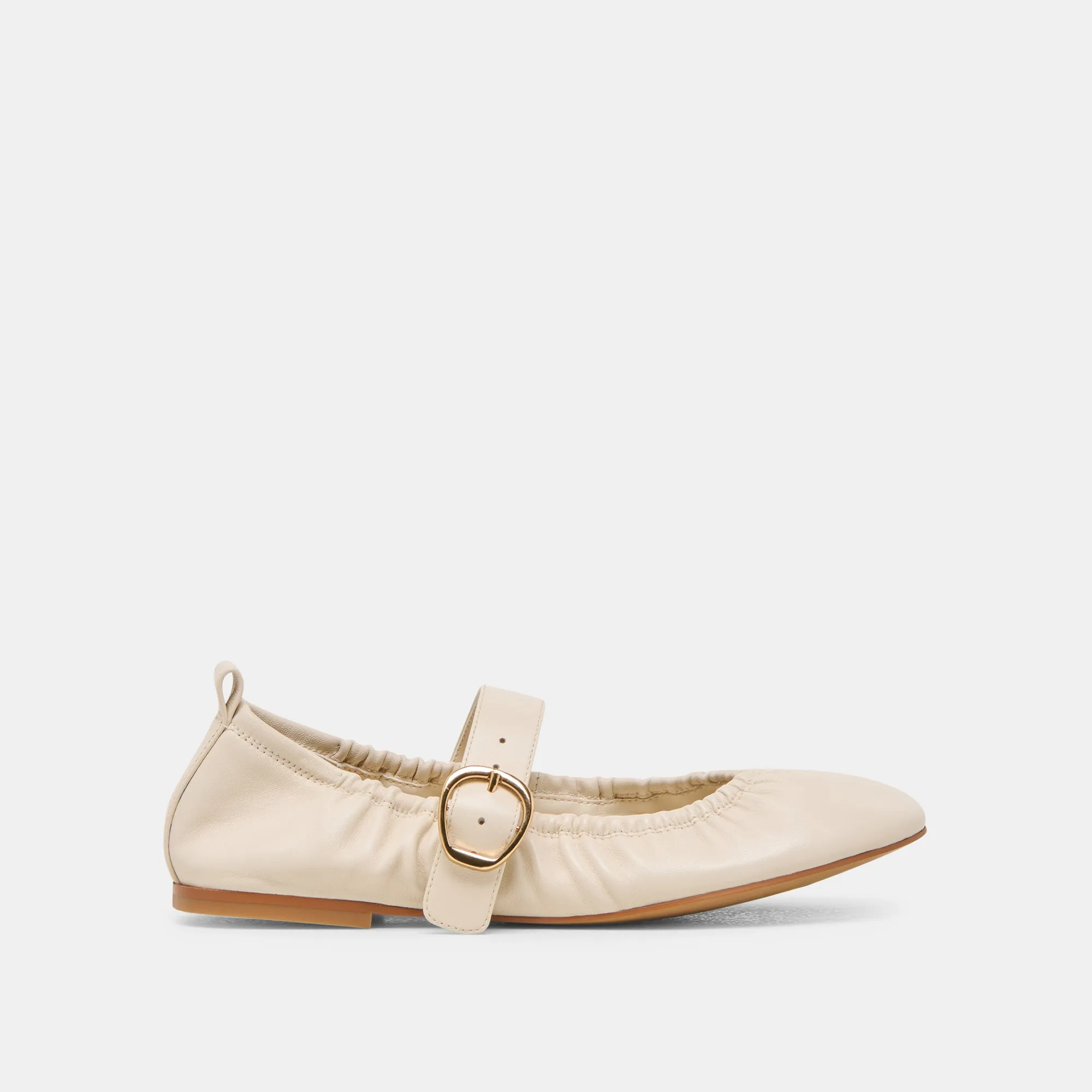 CAELY BALLET FLATS BONE LEATHER sold by Dolce Vita