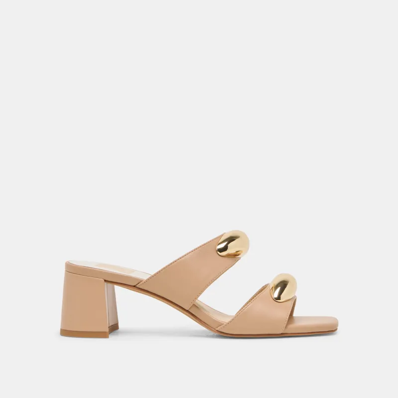 BARNET HEELS LIGHT TAN LEATHER sold by Dolce Vita