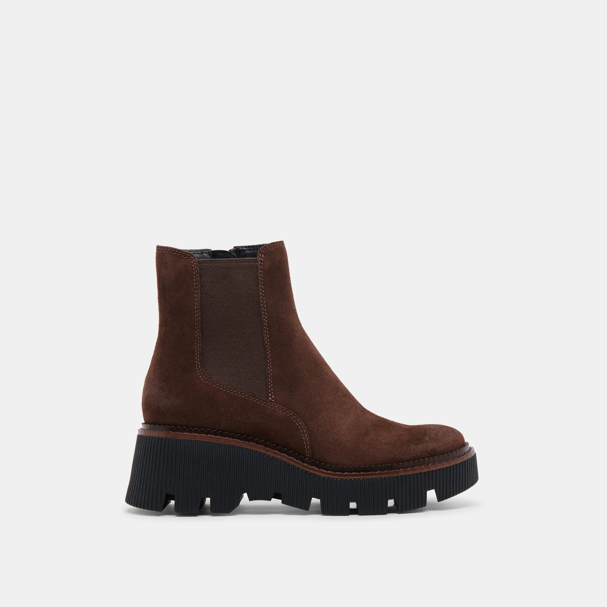 EMMET H2O BOOTS DK BROWN SUEDE sold by Dolce Vita
