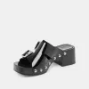 MELODY HEELS BLACK LEATHER sold by Dolce Vita