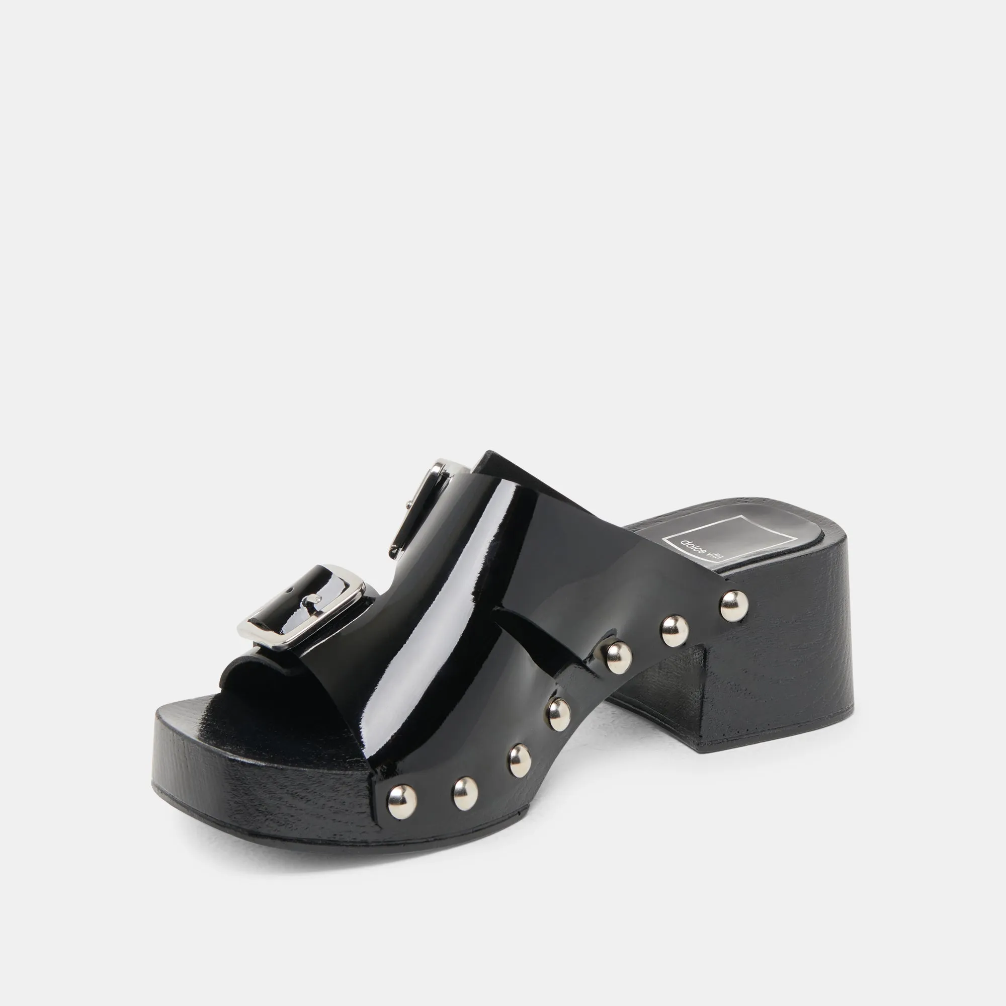 MELODY HEELS BLACK LEATHER sold by Dolce Vita product image thumbnail 4