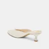 CLEO HEELS OFF WHITE SATIN sold by Dolce Vita