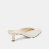 CLEO HEELS OFF WHITE SATIN sold by Dolce Vita
