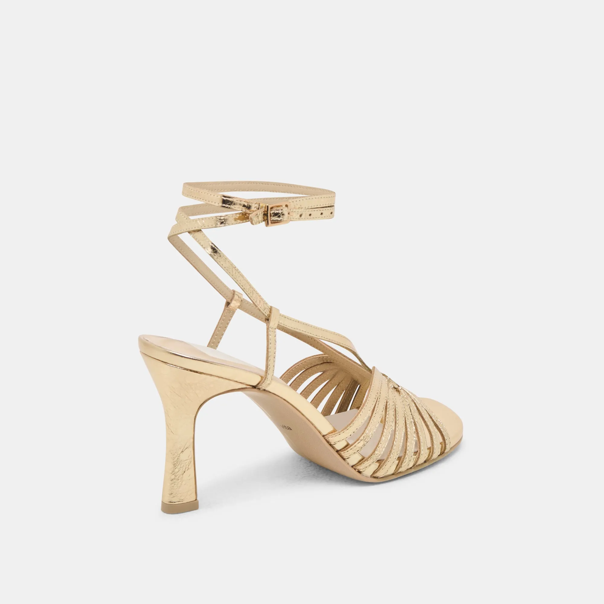 NIVANA HEELS GOLD DISTRESSED LEATHER sold by Dolce Vita product image thumbnail 3