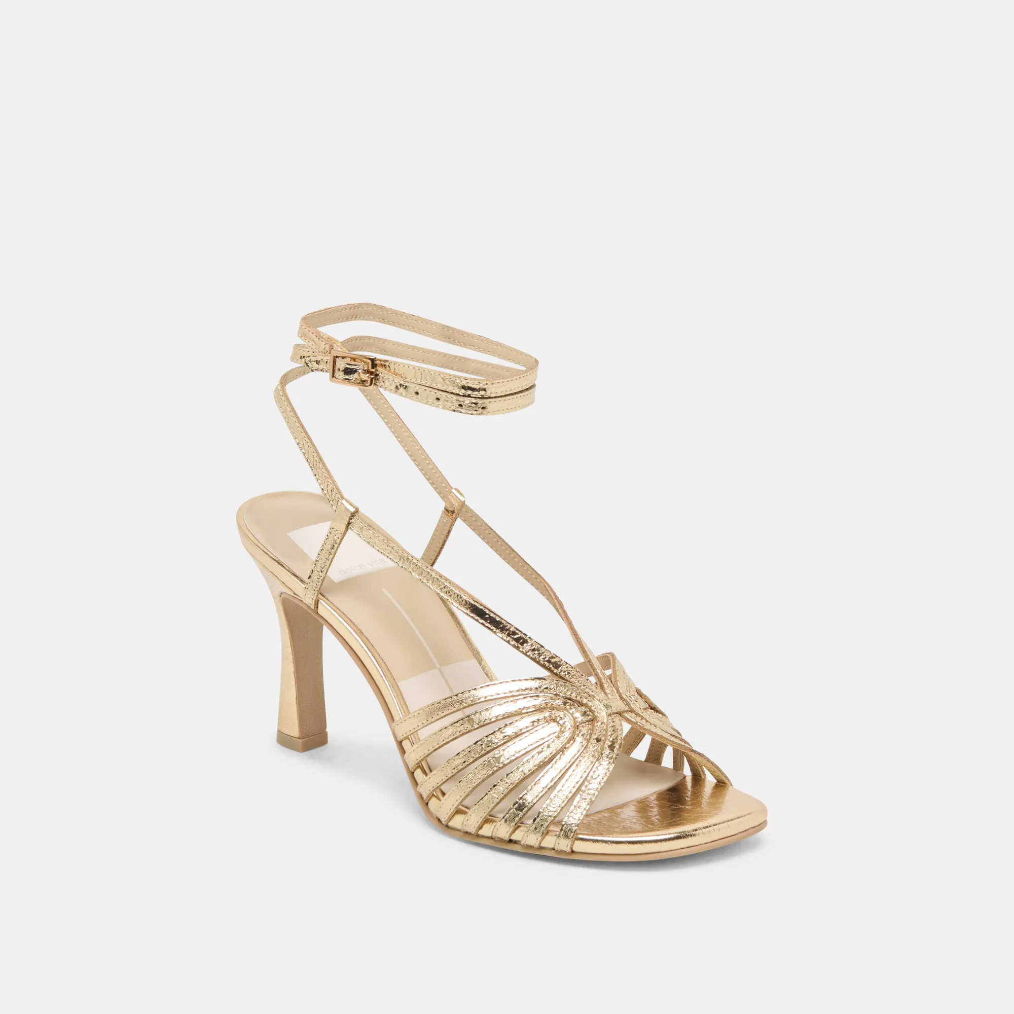NIVANA HEELS GOLD DISTRESSED LEATHER sold by Dolce Vita product image thumbnail 2