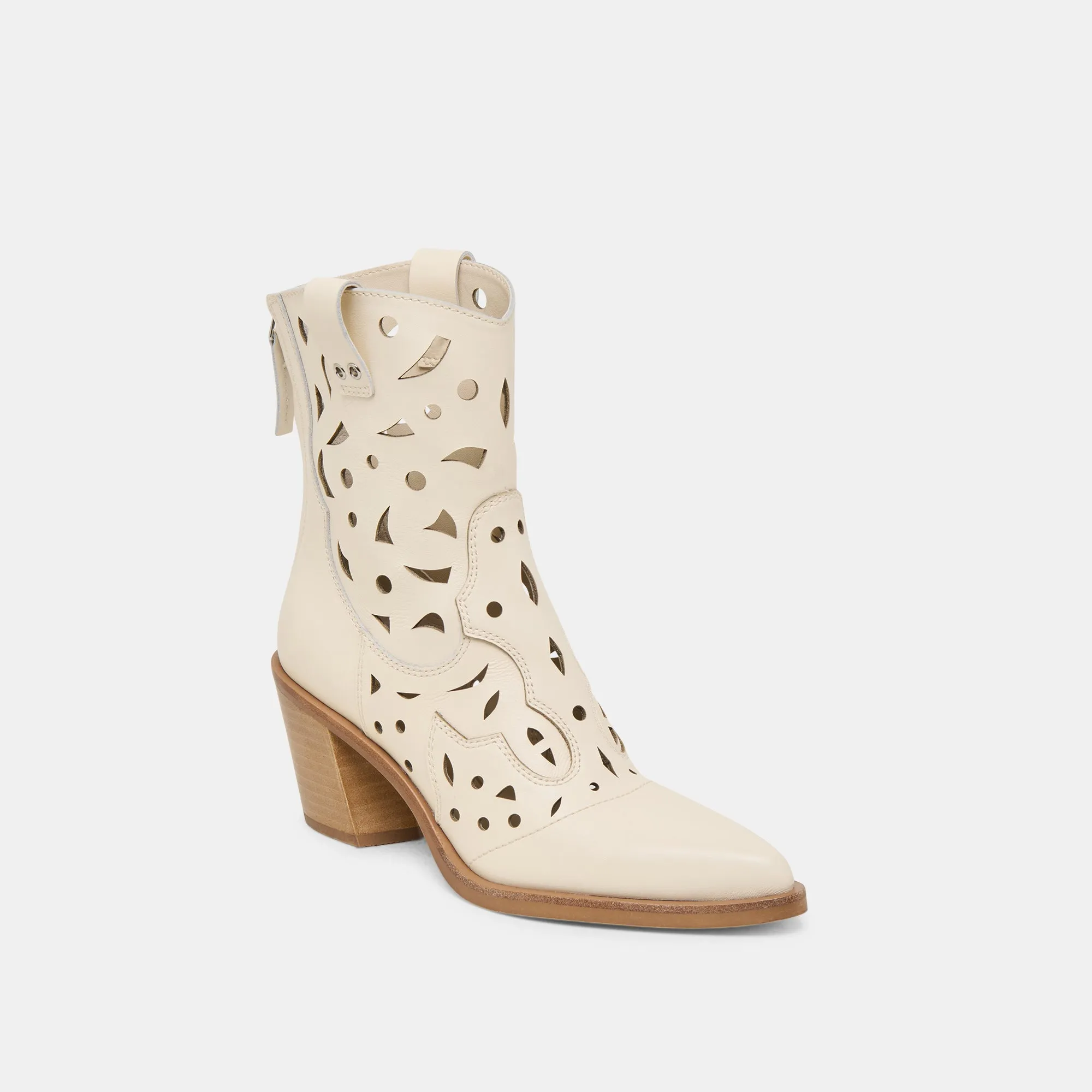 ZENOBI BOOTIES OFF WHITE LEATHER sold by Dolce Vita product image thumbnail 2