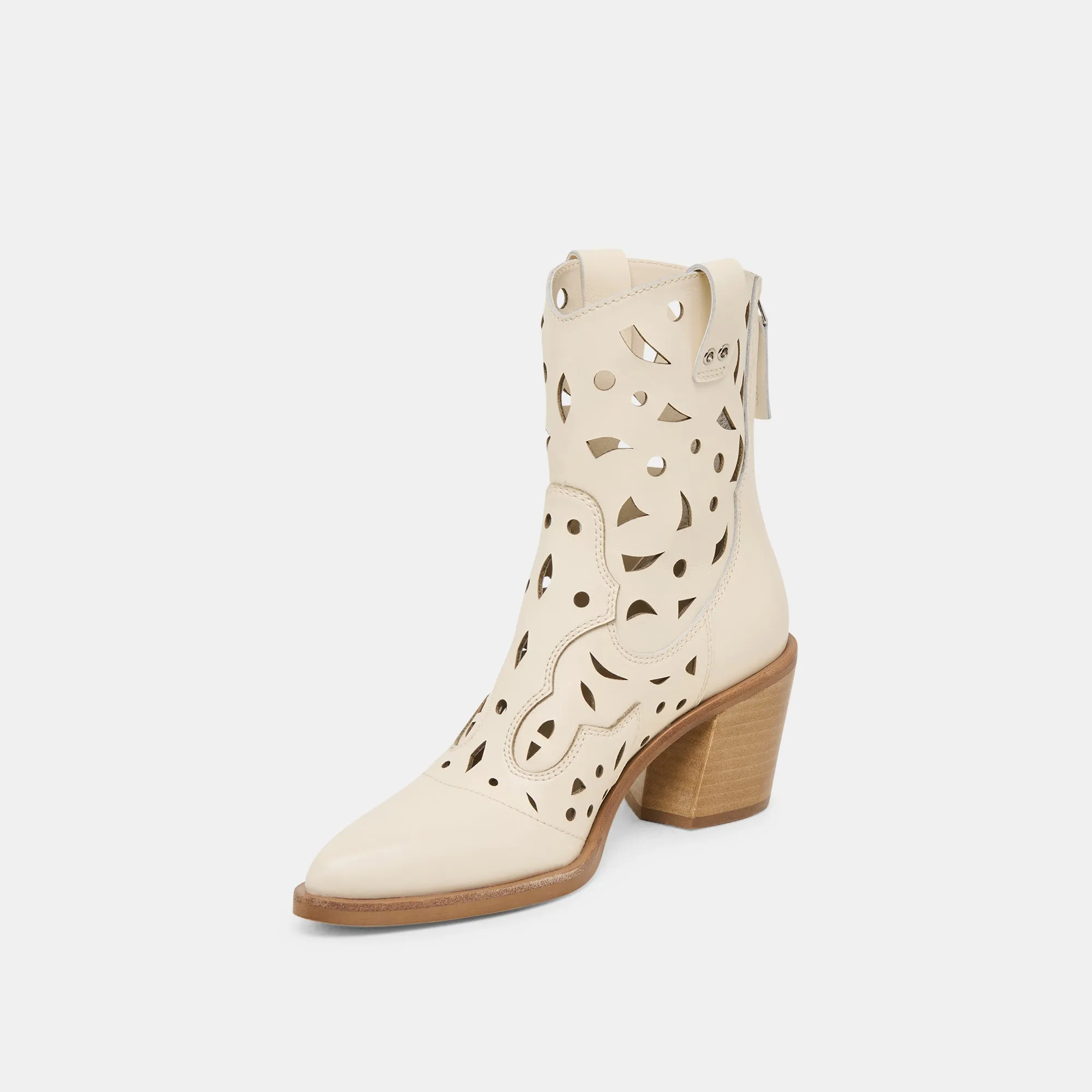 ZENOBI BOOTIES OFF WHITE LEATHER sold by Dolce Vita product image thumbnail 4