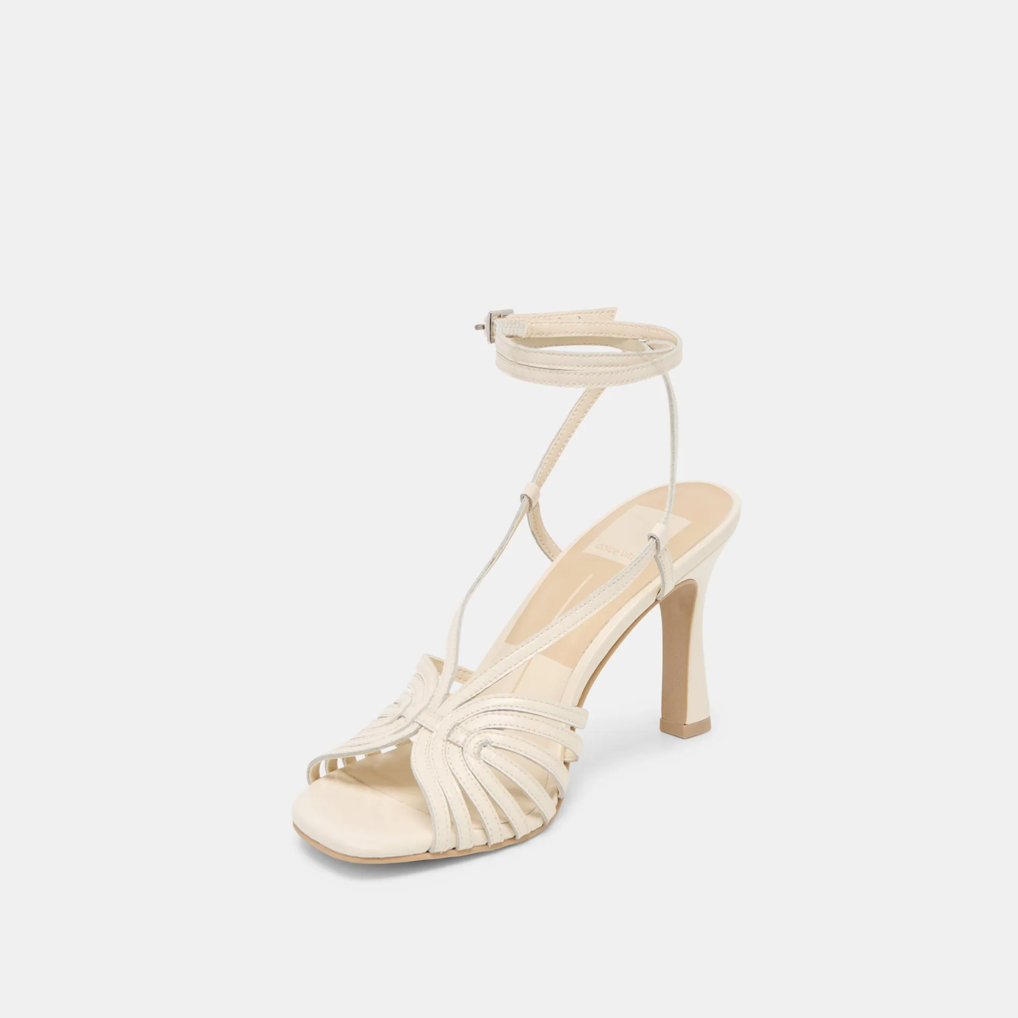 NIVANA HEELS OFF WHITE CRINKLE PATENT sold by Dolce Vita product image thumbnail 4