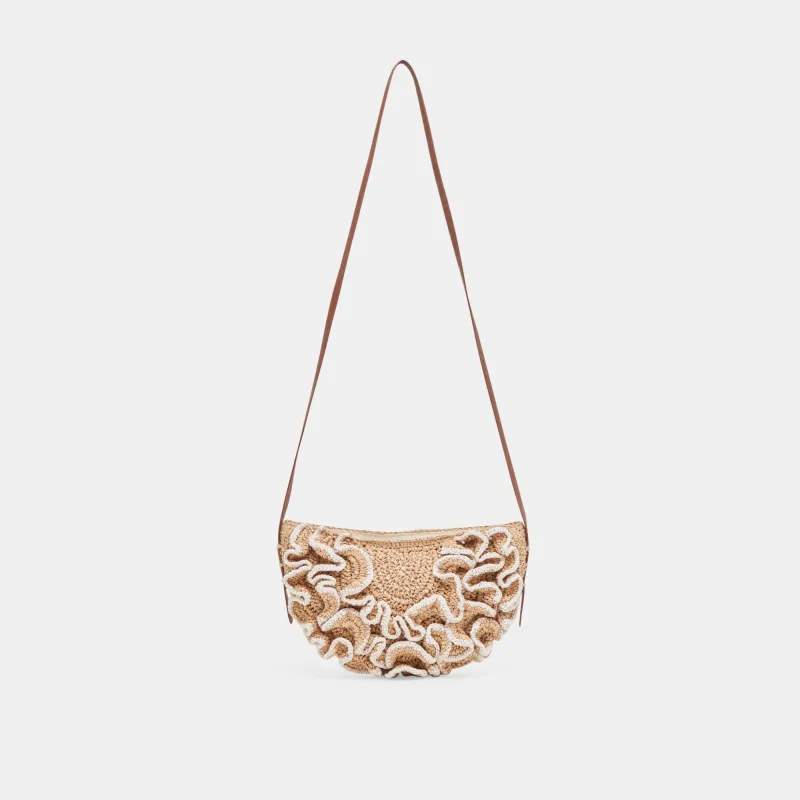 ATRANI CROSSBODY NATURAL RAFFIA sold by Dolce Vita