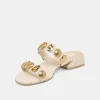 FARROW SANDALS CREME LEATHER sold by Dolce Vita