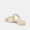 FARROW SANDALS CREME LEATHER sold by Dolce Vita