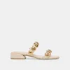 FARROW SANDALS CREME LEATHER sold by Dolce Vita