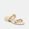 FARROW SANDALS CREME LEATHER sold by Dolce Vita