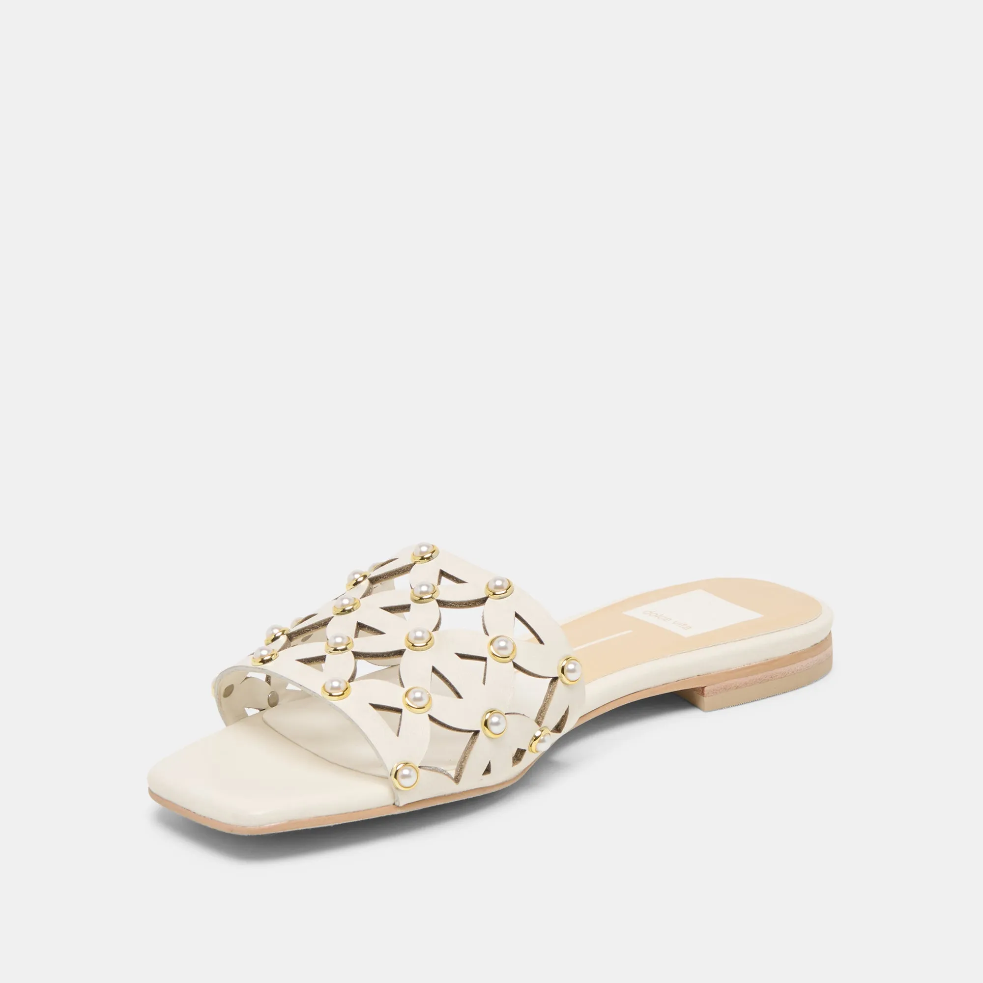 BERRIT SANDALS WHITE LEATHER sold by Dolce Vita product image thumbnail 4